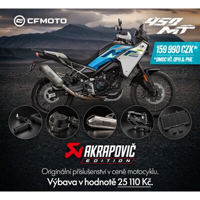 CFMOTO 450MT-R/RX Akrapovič Edition